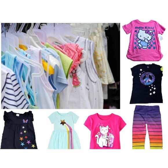 Multi Other - EUC Huge Lot Girls Clothes 15pcs Spring/Summer Shorts, Graphic tees & More 3-4